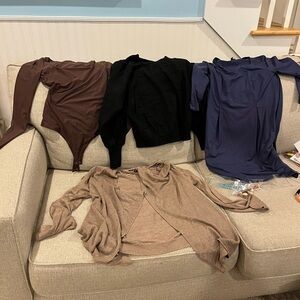 Women's Black Sweater and Name Brand Clothing